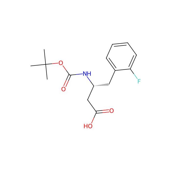 (R)-3-((叔丁氧羰基)氨基)-4-(2-氟苯基)丁酸