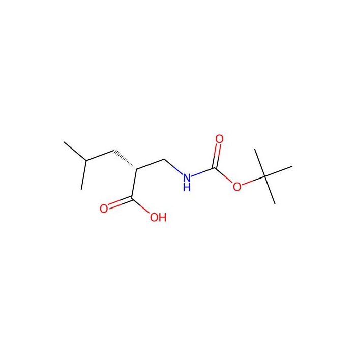 (R)-2-(((tert-Butoxycarbonyl)amino)methyl)-4-methylpentanoicacid