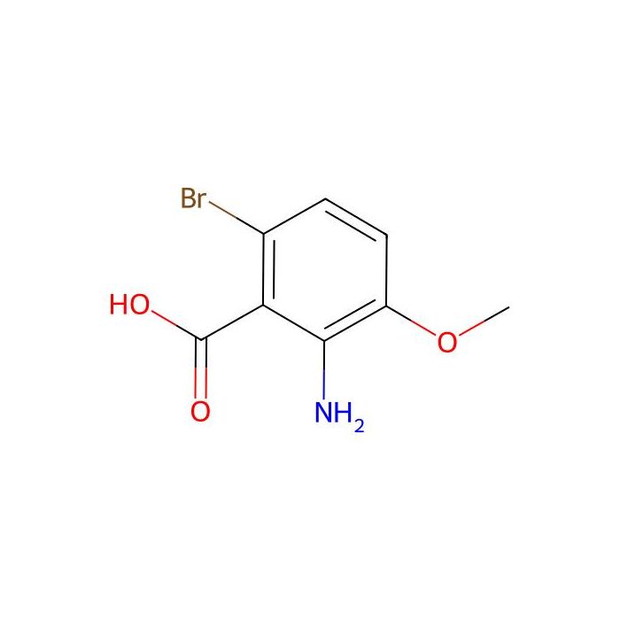2-氨基-3-甲氧基-6-溴苯甲酸