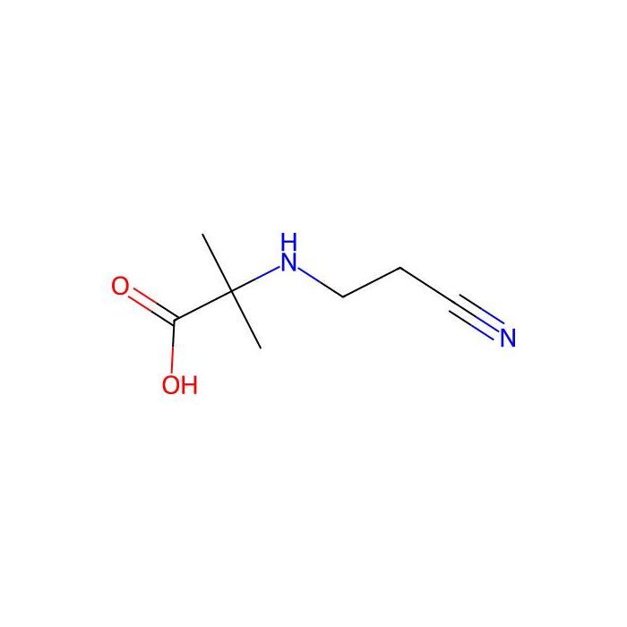 2-(2-氰基乙氨基)-2-甲基丙酸
