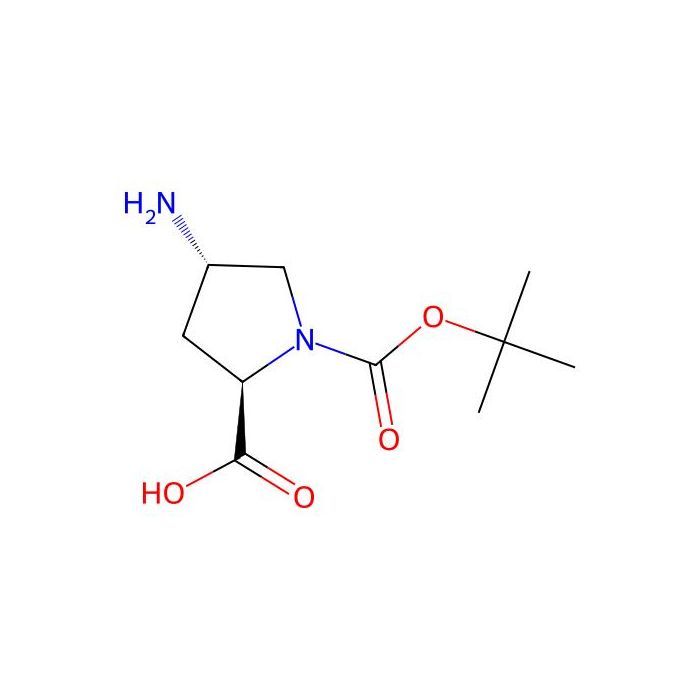 (2R,4S)-4-氨基-1-(叔丁氧基羰基)吡咯烷-2-甲酸