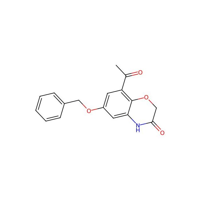 8-乙酰基-6-(苄氧基)-2H-苯并[b][1，4]噁嗪-3(4h)-酮