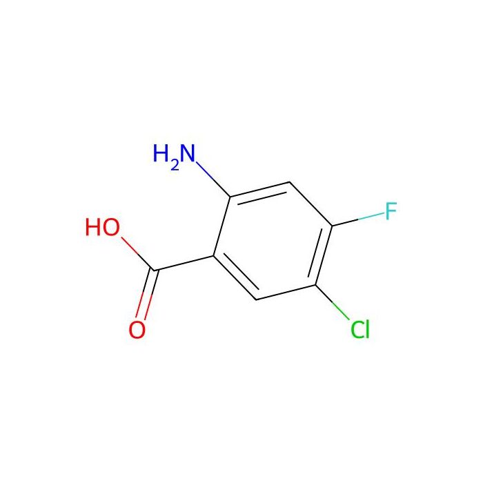2-氨基-5-氯-4-氟苯甲酸