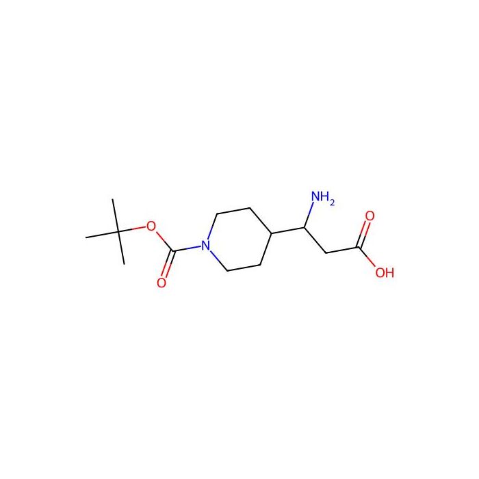 3-氨基-3-(1-Boc-4-哌啶基)丙酸