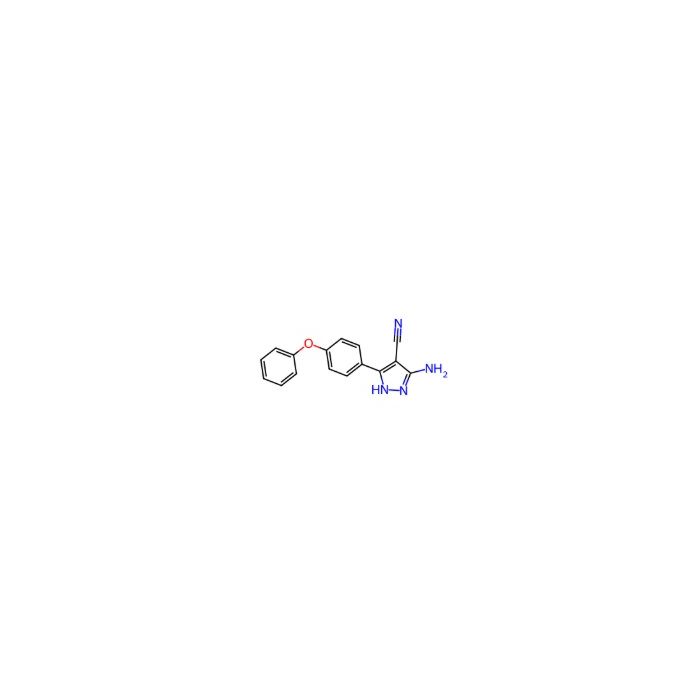 3-氨基-5-(4-苯氧基苯基)吡唑-4-腈