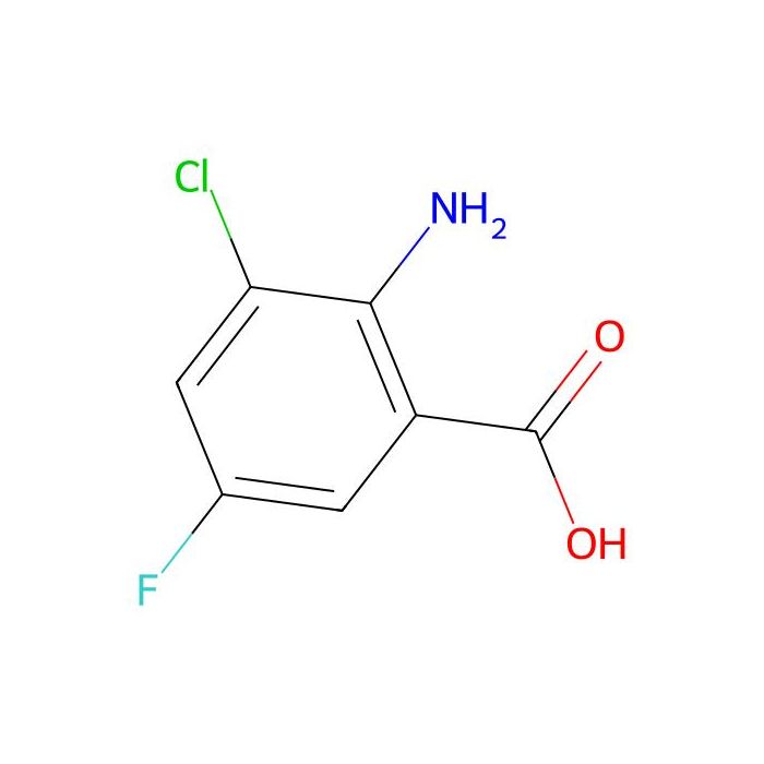 2-氨基-3-氯-5-氟苯甲酸