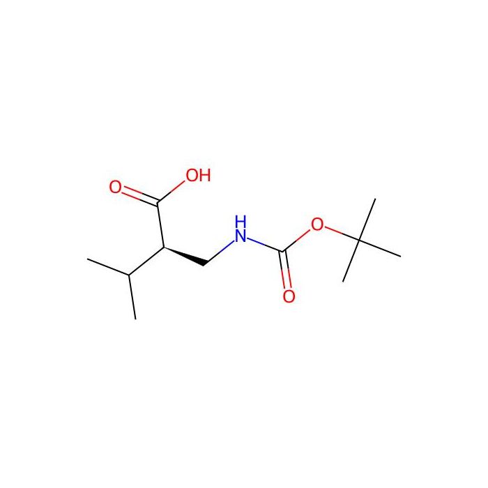 Boc-(R)-2-(氨甲基)-3-甲基丁酸