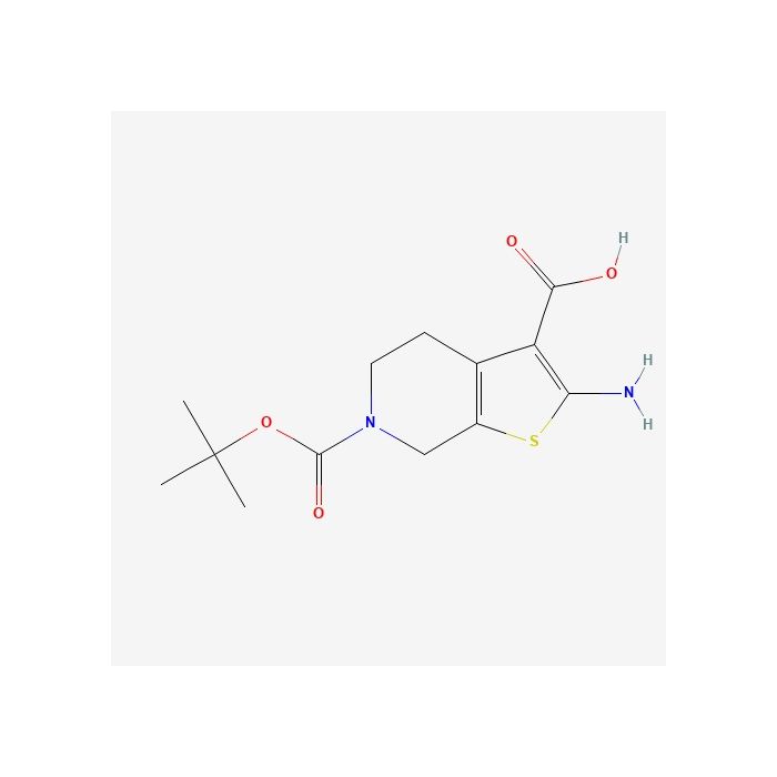 2-氨基-6-(叔丁氧基羰基)-4,5,6,7-四氢噻吩并[2,3-c]吡啶-3-羧酸