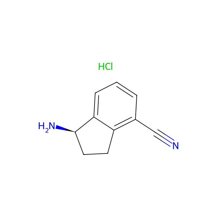 (R)-1-氨基-2，3-二氢-1H-茚-4-甲腈盐酸盐