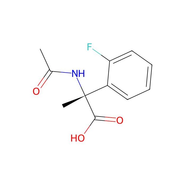 (R)-2-乙酰氨基-2-(2-氟苯基)丙酸