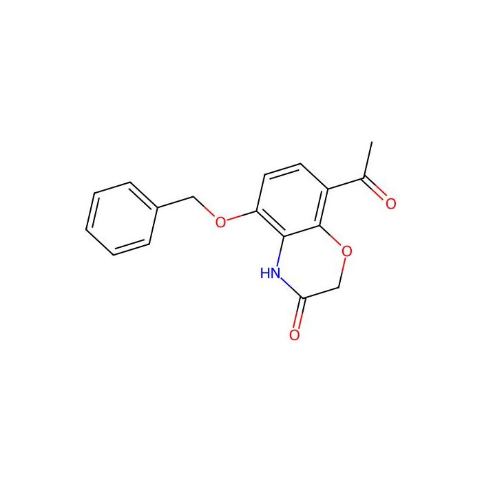 8-乙酰基-5-(苄氧基)-2H-苯并[b][1，4]恶嗪-3(4H)-酮