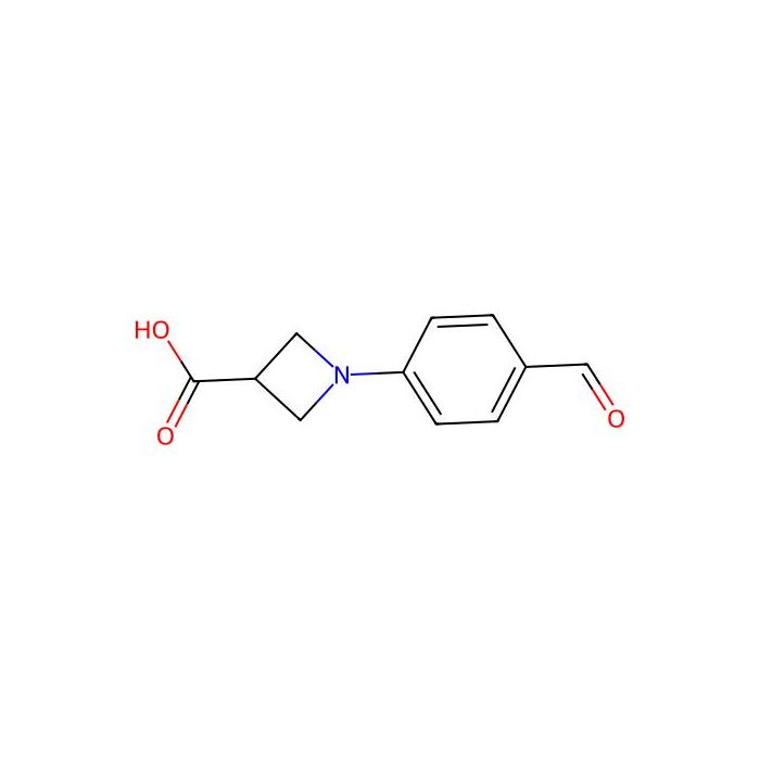 1-(4-甲酰基苯基)氮杂环丁烷-3-羧酸