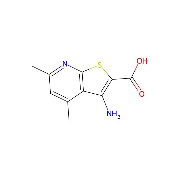 3-氨基-4,6-二甲基噻吩并[2,3-b]吡啶-2-羧酸