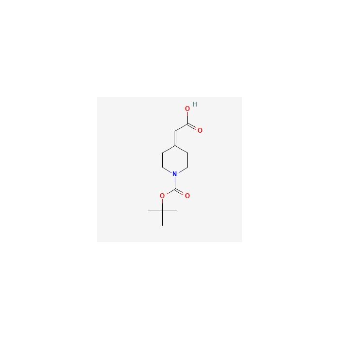 1-Boc-哌啶-4-亚基乙酸