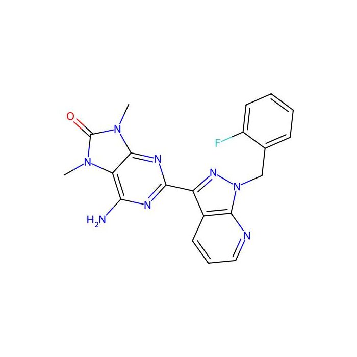 6-Amino-2-(1-(2-fluorobenzyl)-1H-pyrazolo[3,4-b]pyridin-3-yl)-7,9-dimethyl-7,9-dihydro-8H-purin-8-one