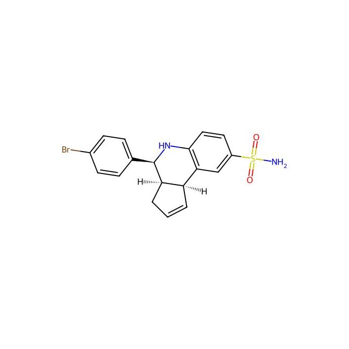 (3aR,4S,9bS)-4-(4-bromophenyl)-3a,4,5,9b-tetrahydro-3H-cyclopenta[c]quinoline-8-sulfonamide