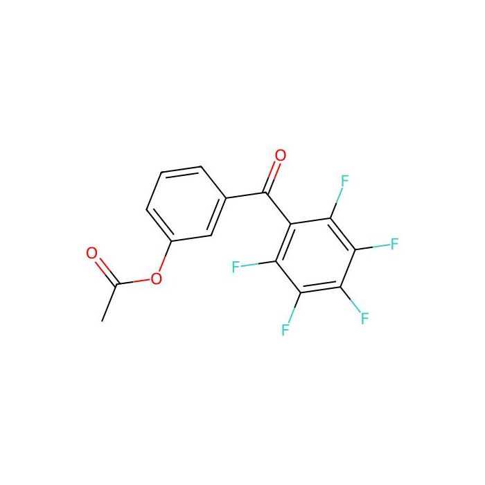 3-Acetoxy-2',3',4',5',6'-pentafluorobenzophenone