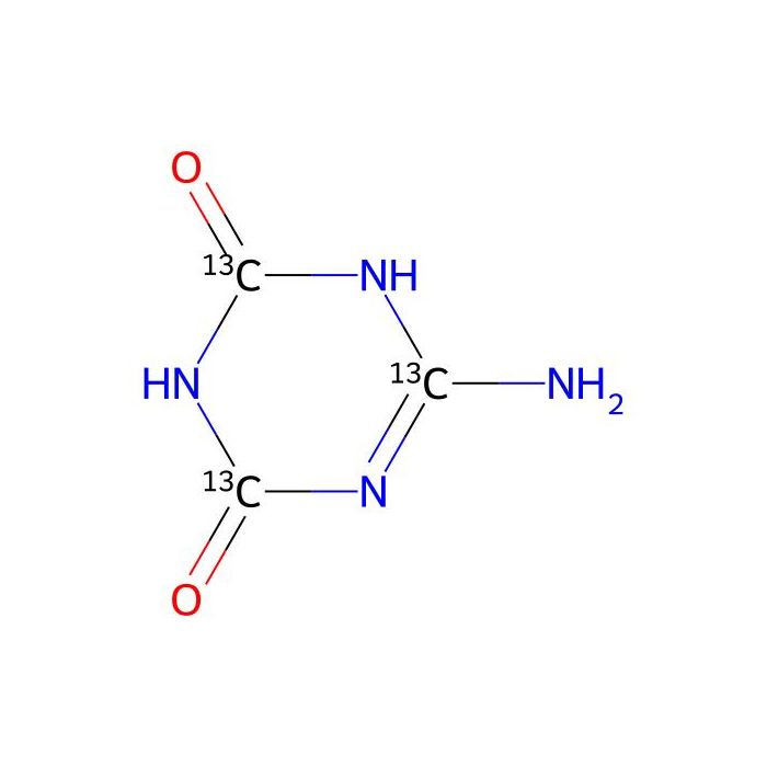 6-Amino(~13~C_3_)-1,3,5-triazine-2,4(1H,3H)-dione