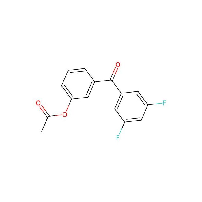 3-Acetoxy-3',5'-difluorobenzophenone