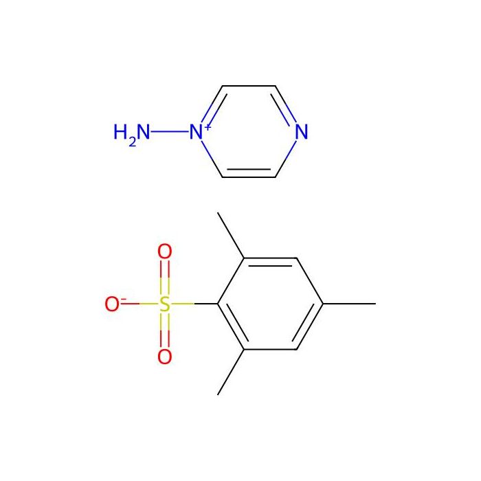 1-Aminopyrazin-1-ium 2,4,6-trimethylbenzene-1-sulfonate
