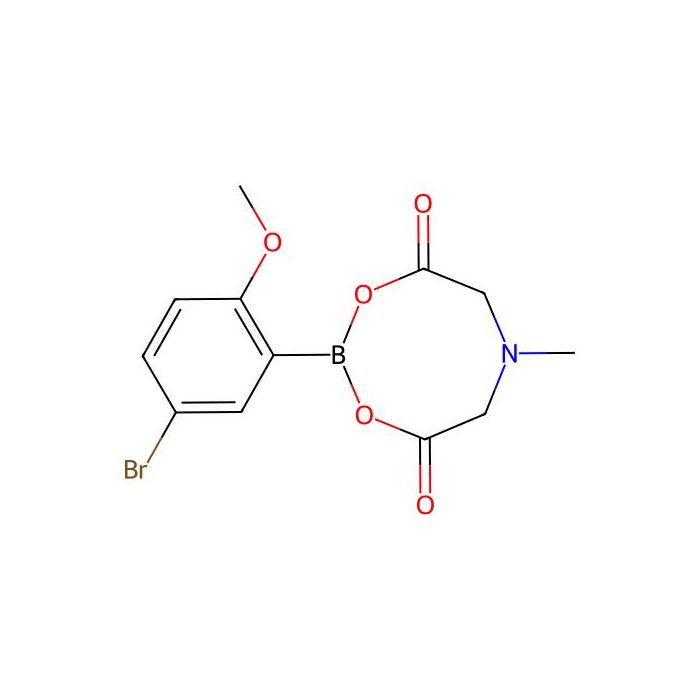 2-(5-Bromo-2-methoxyphenyl)-6-methyl-1,3,6,2-dioxazaborocane-4,8-dione
