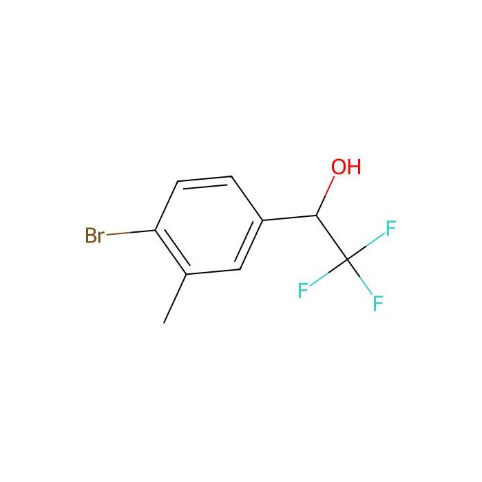 1-(4-Bromo-3-methylphenyl)-2,2,2-trifluoroethan-1-ol