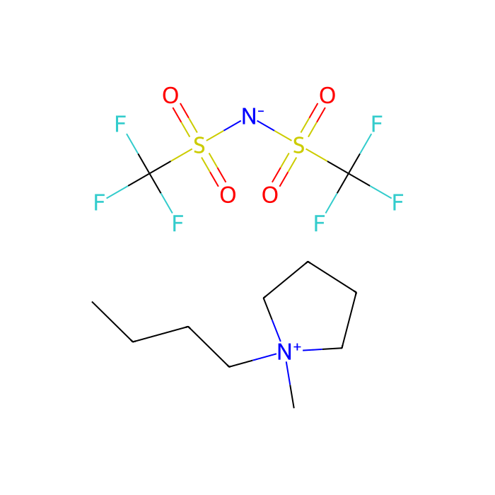 1-正丁基-1-甲基吡咯烷二(三氟甲基磺酰)酰亚胺