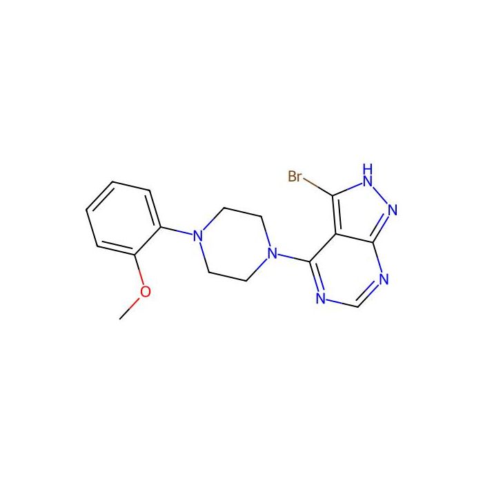 3-Bromo-4-(4-(2-methoxyphenyl)piperazin-1-yl)-1H-pyrazolo[3,4-d]pyrimidine