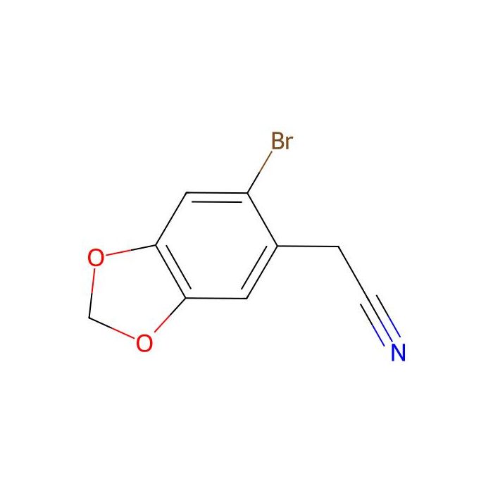 (6-Bromo-1,3-benzodioxol-5-yl)acetonitrile