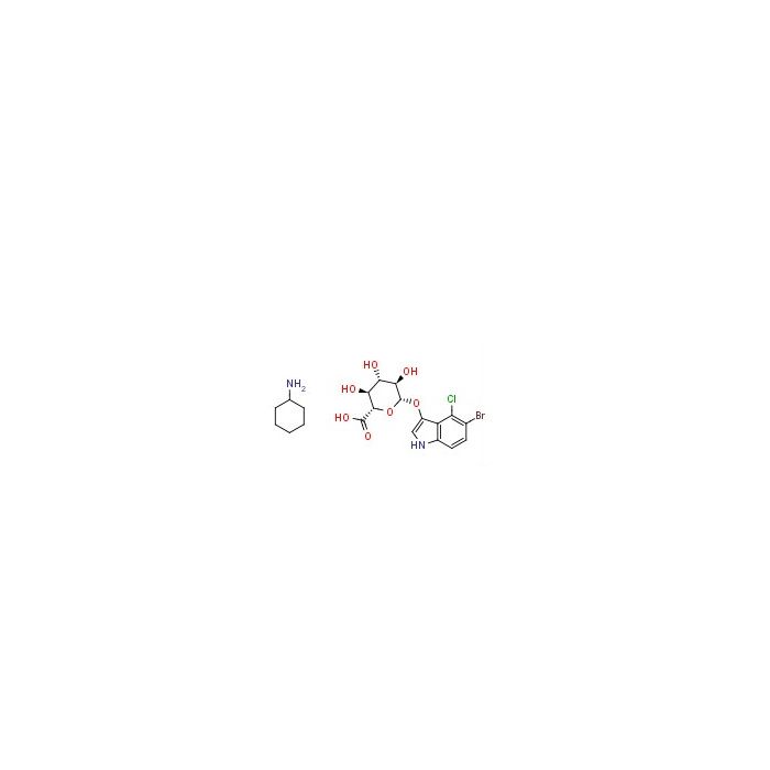 5-溴-4-氯-3-吲哚基-β-D-葡糖苷酸环己胺盐（X-GlcA）