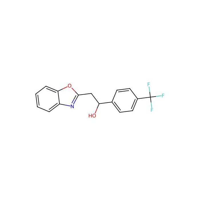 2-Benzoxazol-2-yl-1-(4-trifluoromethylphenyl)ethanol