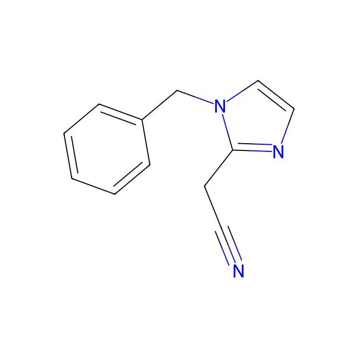 (1-benzyl-1H-imidazol-2-yl)acetonitrile
