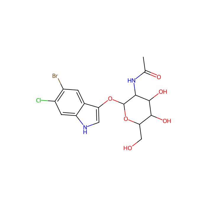 5-溴-6-氯-3-吲哚-N-乙酰-β-D-氨基葡萄糖苷