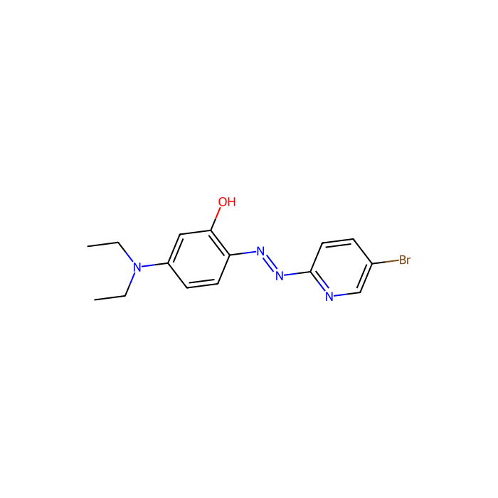 2-(5-溴-2-吡啶偶氮)-5-(二乙氨基)苯酚