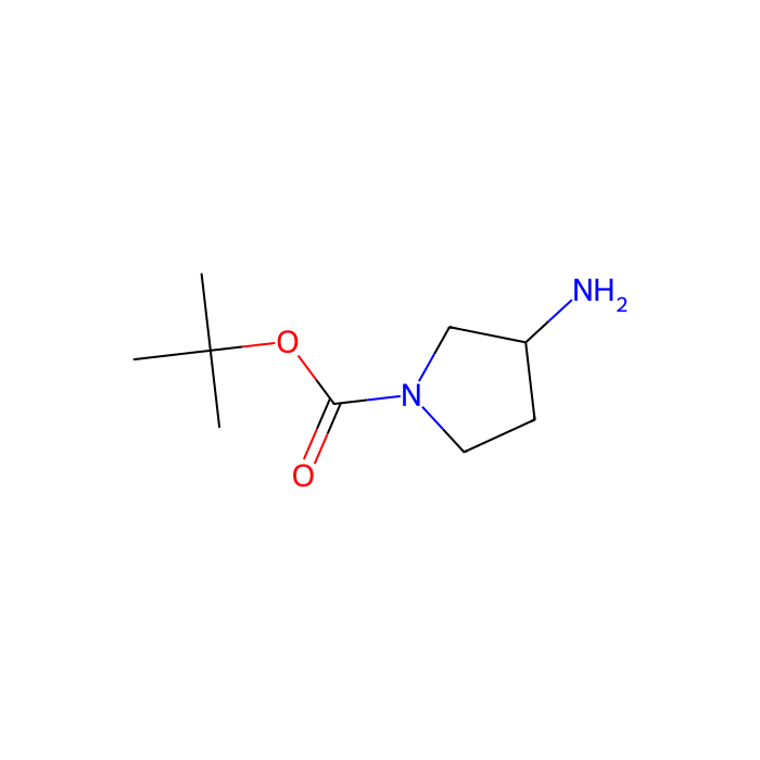 (R)-(+)-N-叔丁氧羰基-3-氨基吡咯烷