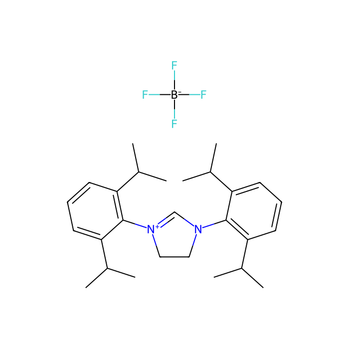 1,3-双(2,6-二异丙苯基)-4,5-二氢咪唑四氟硼酸盐