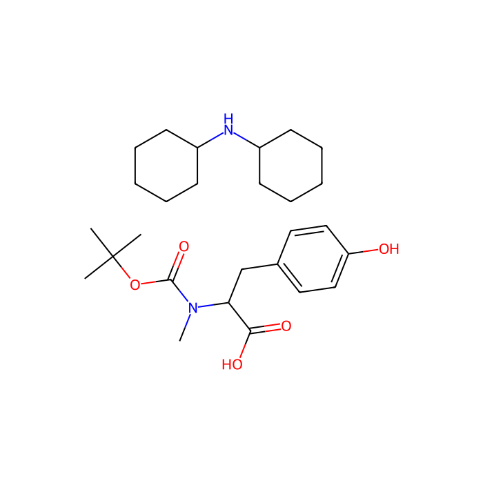 N-叔丁氧羰基-N-甲基-L-酪氨酸二环己胺盐