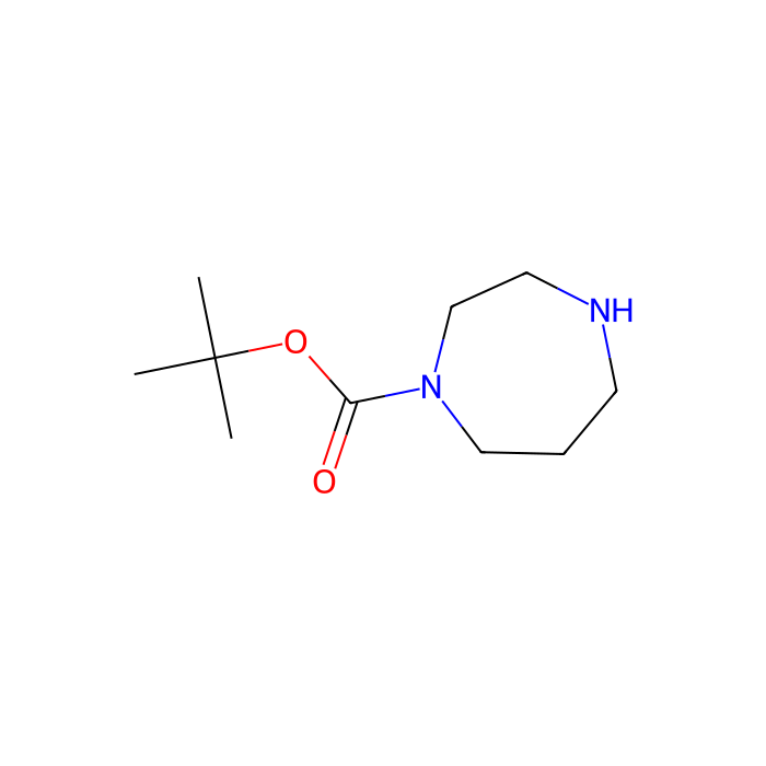 1-Boc-六氢-1,4-二氮杂环庚烷
