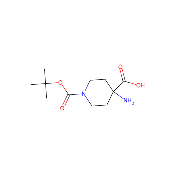 1-Boc-4-氨基哌啶-4-羧酸