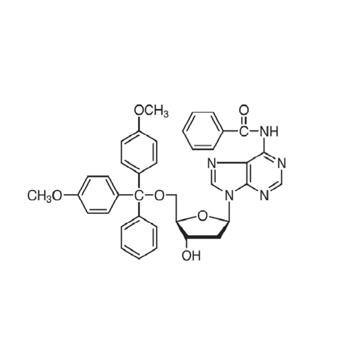 N6-苯甲酰基-5′-O-(4,4′-二甲氧基三苯基)-2′-脱氧腺苷