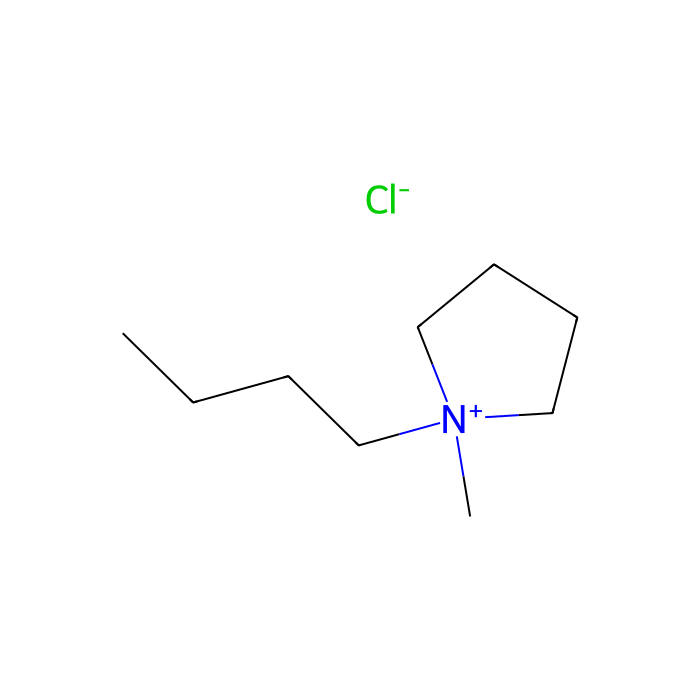 1-丁基-1-甲基吡咯烷氯化物 (BMIMCl)