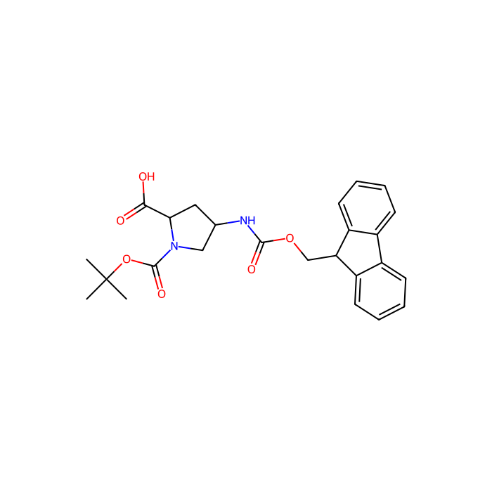 N-Boc-顺式-4-Fmoc-氨基-L-脯氨酸