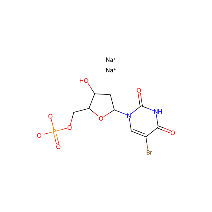 5-溴-2'-脱氧尿苷-5'-单磷酸钠盐