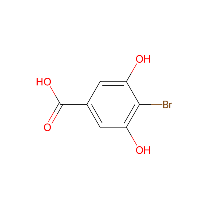 4-溴-3,5-二羟基苯甲酸