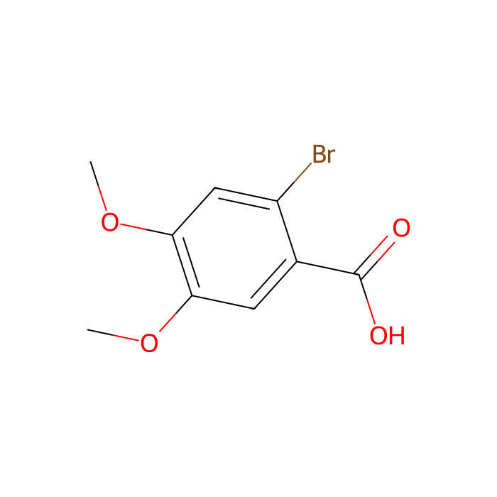 2-溴-4,5-二甲氧基苯甲酸