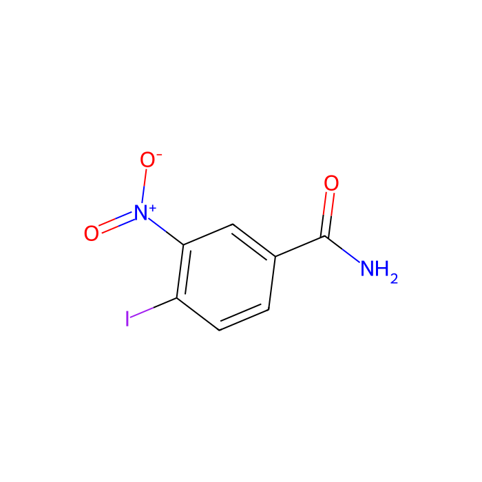 Iniparib (BSI-201),PARP1 抑制剂, 反应性硝基自由基