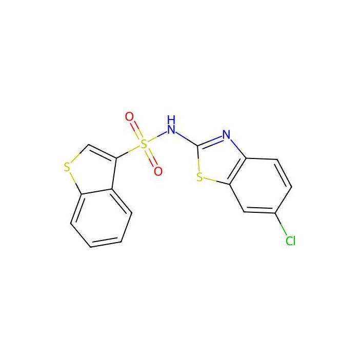 Benzo[b]thiophene-3-sulfonamide, N-(6-chloro-2-benzothiazolyl)-