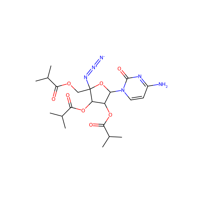 Balapiravir,抗丙型肝炎, 丙型肝炎病毒 NS5B RNA 依赖性 RNA 聚合酶抑制剂