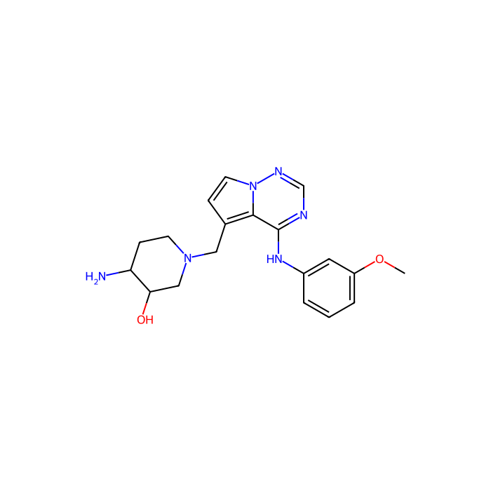 BMS-690514, 受体蛋白-酪氨酸激酶 erbB-4 抑制剂