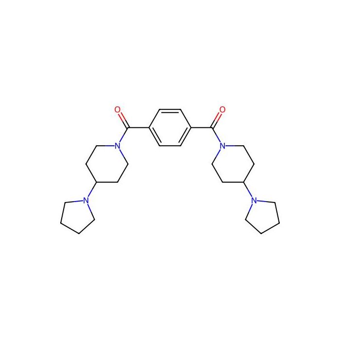 1,4-Bis(4-(pyrrolidinyl)piperidinyl)benzamide